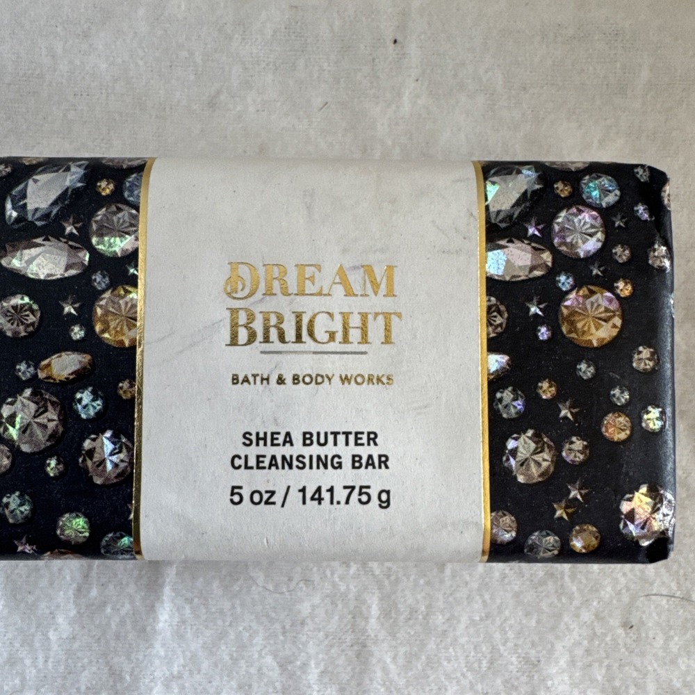 Bath & Body Works Dream Bright Shea Butter Cleansing Soap Bar 5 oz NEW